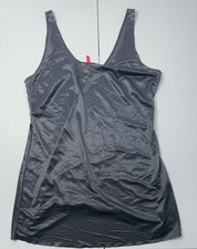 Spanx The Sb Sweep Tank Slip Women  s XL Black Seamless Ultralight Intimates