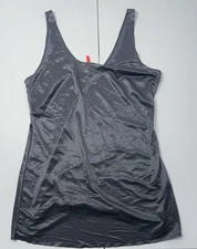 Spanx The Sb Sweep Tank Slip Women’s XL Black Seamless Ultralight Intimates