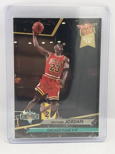 1992-93 Fleer Ultra Michael Jordan #216 NBA Jam Session Chicago Bulls