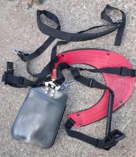 Harness for strimmer brush cutter etc