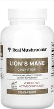 Lion's Mane, Mushroom Extract Powder, 120 Capsules Exp03-27