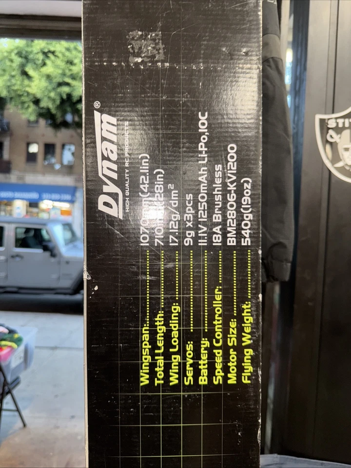 Dynam Super J3 Cub PA-18 RC Scale Trainer Yellow 1100mm 43" Wingspan - Image 4 of 4