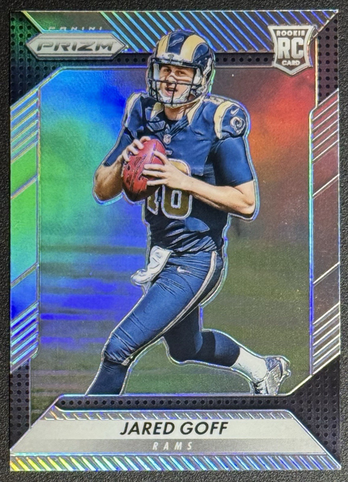 2016 Panini Prizm Rookie Jared Goff #208 Silver Prizm RC