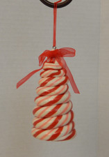 Unbranded Spiral Candy Cane Tree Christmas Ornament