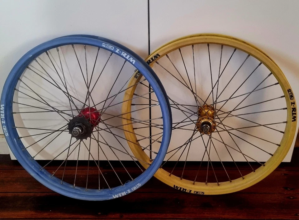 Conjunto de cubos ACS Z Rims BMX Shimano 1981.OG. - Imagem 4 de 4