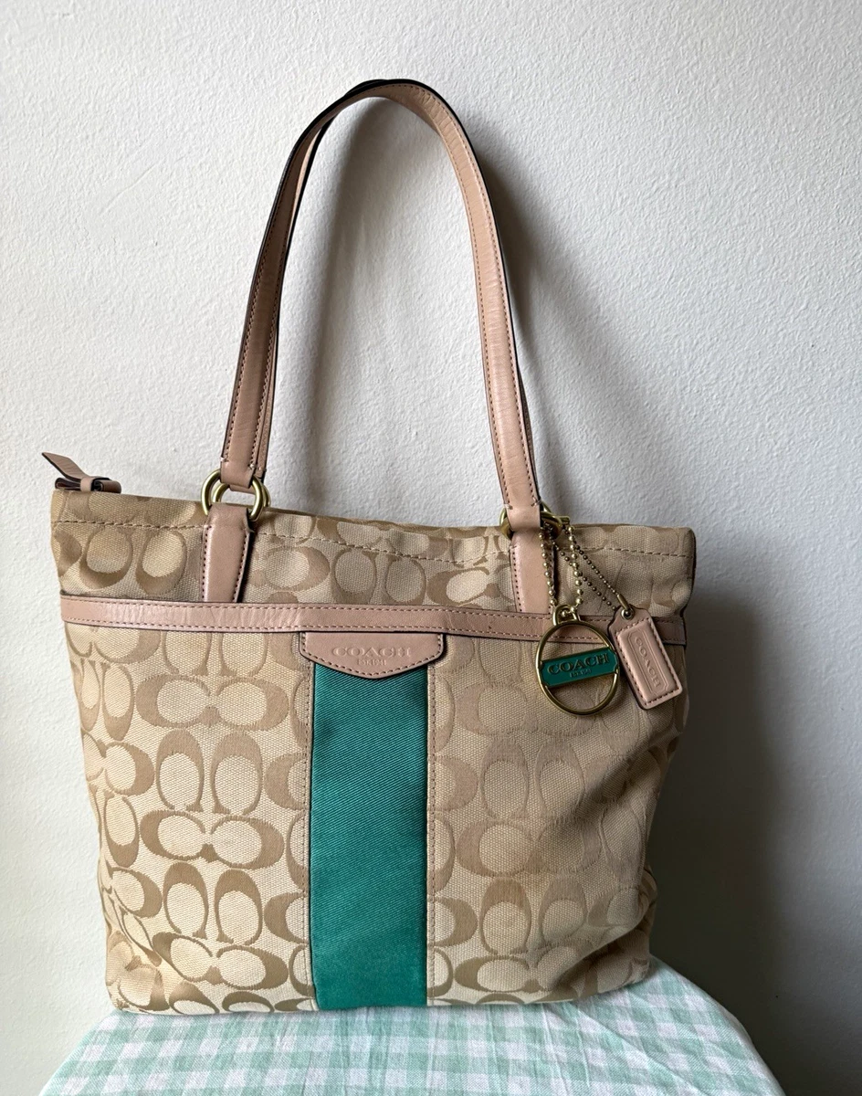 Coach Tote Striped Bags & Handbags for Women for sale | eBay