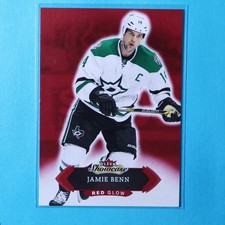 2016-17 Fleer Showcase Red Glow #81 Jamie Benn - Dallas Stars