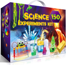 150 Experiments Science Kits for Kids, S.T.E.M Educational Project Toys for Boys