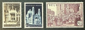 BELGIUM   B511 - B513   Beautiful   Mint      Light   Hinged  Set