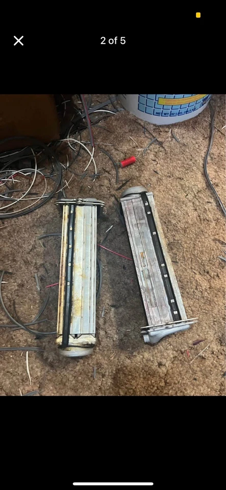 Juego de 2 ladrillos inter enfriadores Audi S5 usados Foto 2 de 4