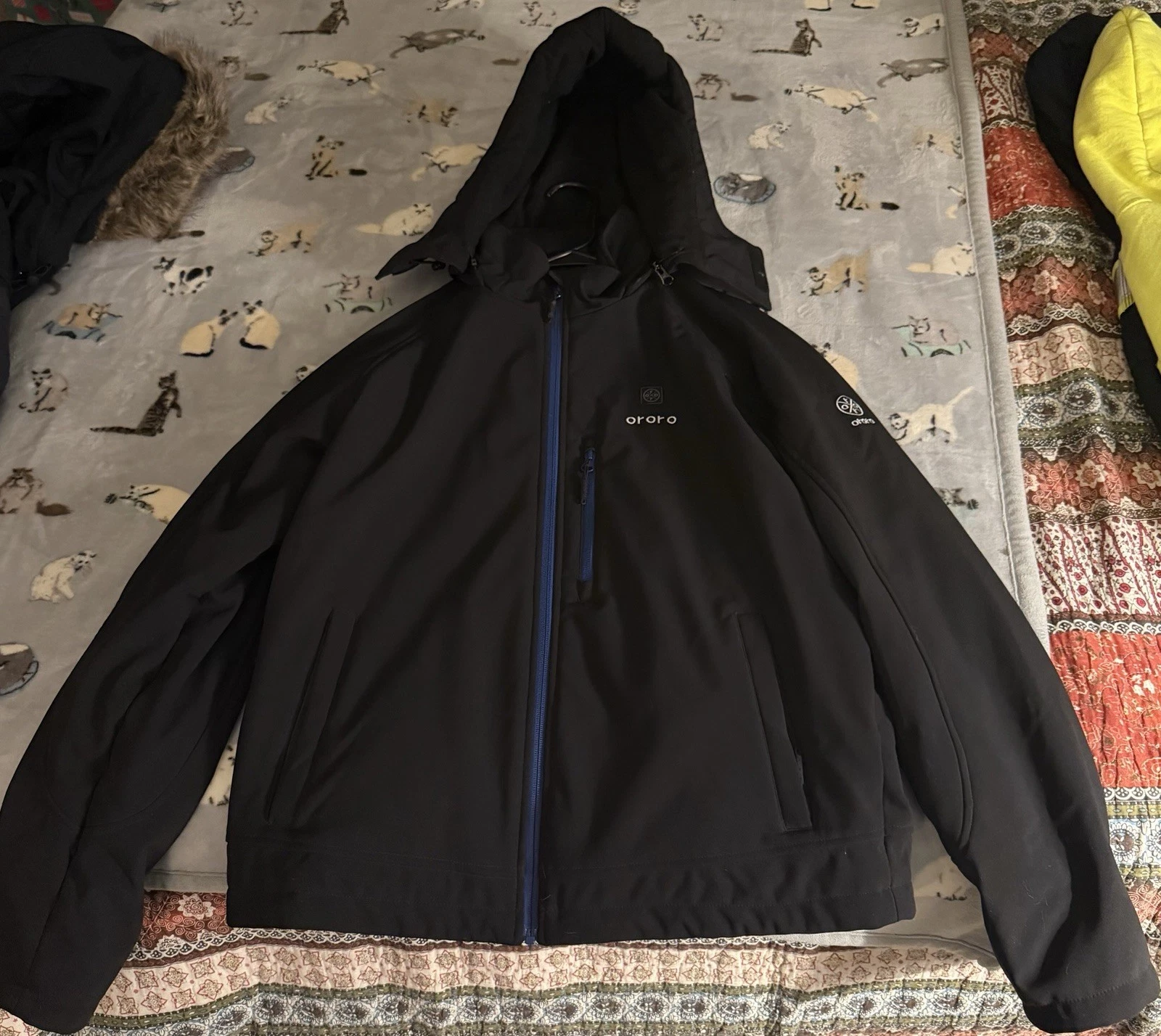 Ororo Men's Classic Heated Jacket - Size M - Black