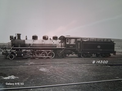 SANTA CATALINA E.F.S.C. EISENBAHN 2-8-2 NG LOK #501 ORIG FOTO BRASILIEN