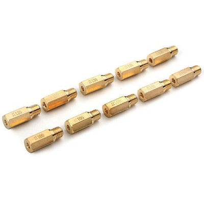 10x Düsenset Hauptdüsen Für PWK OKO CVK Mikuni KOSO # 100,#105,#108,#110- # 140