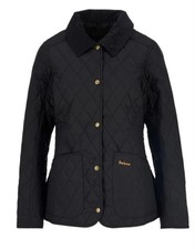 Image of Barbour Quilted Jacket 16 Black