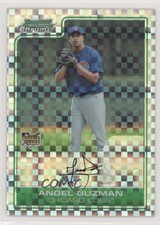 2006 Bowman Draft Chrome X-Fractor 172/299 Angel Guzman #BDP52 fm0