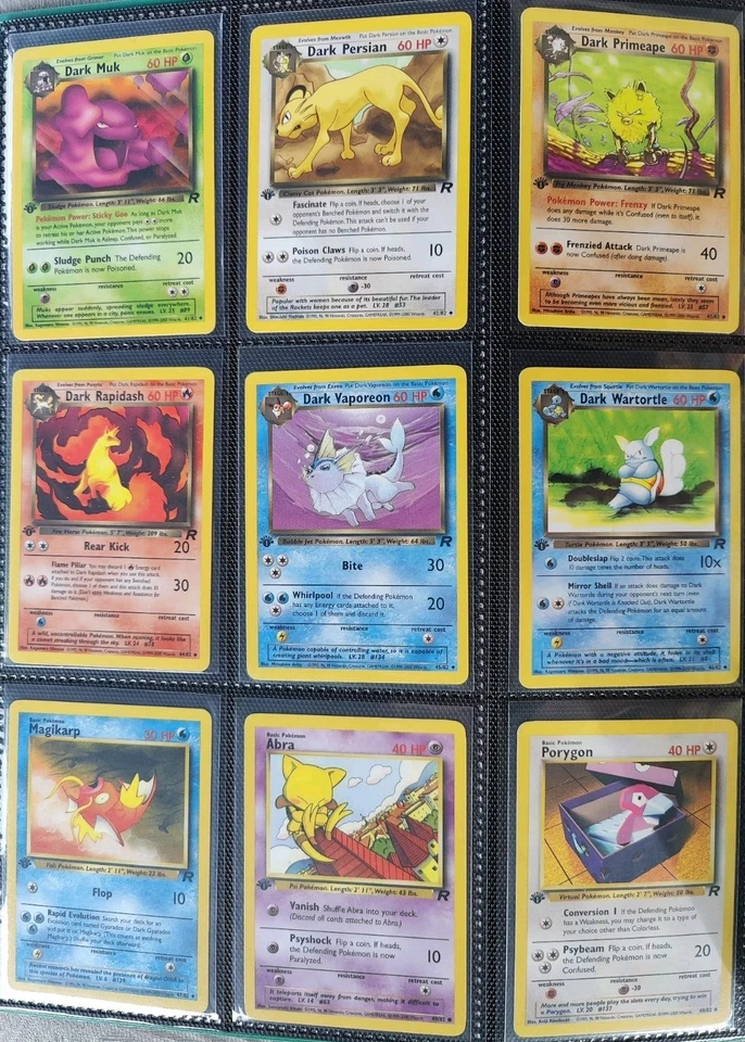 Team Rocket 1st Edition Bundle Joblot Pokemon Cards WOTC Pokémon TCG 1999 x49 NM - Image 2 of 4