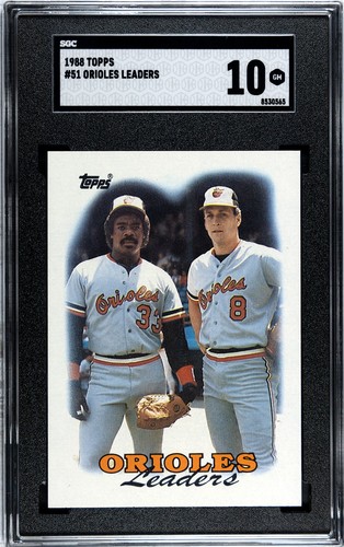 1988 Orioles Leaders: Murray, Ripken Jr. #51