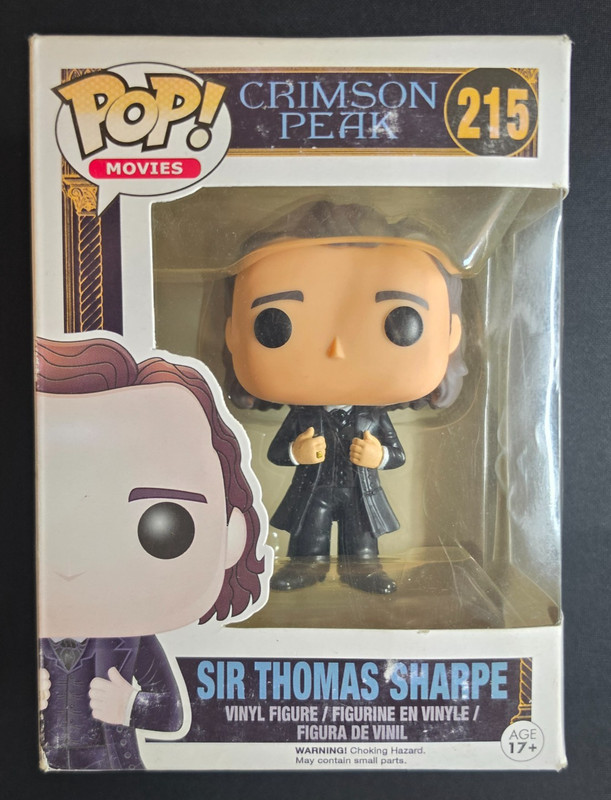 Funko Pop! Crimson Peak: Sir Thomas Sharpe #215 With Protector