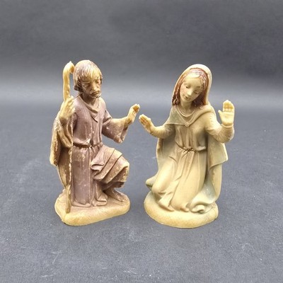 Vintage Fontanini Depos Italy Joseph And Mary Figure Set