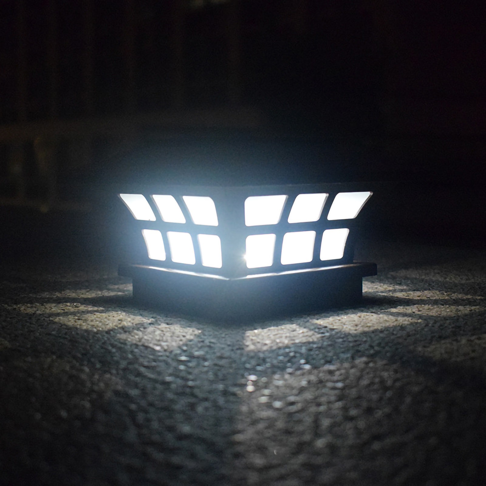 ✿ Solar Energy Courtyard Light Outdoor Waterproof Fence Post Lights For Gardens