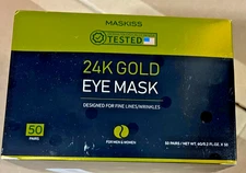 24K Gold under Eye Patches (50 Pairs), Eye Mask, Collagen Skin Care Products