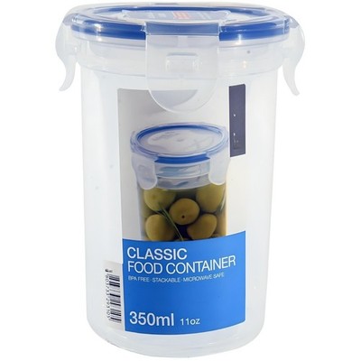Locknlock runder Lebensmittelbehälter 350ml luftdicht auslaufsicher Kunststoff Aufbewahrungsbox