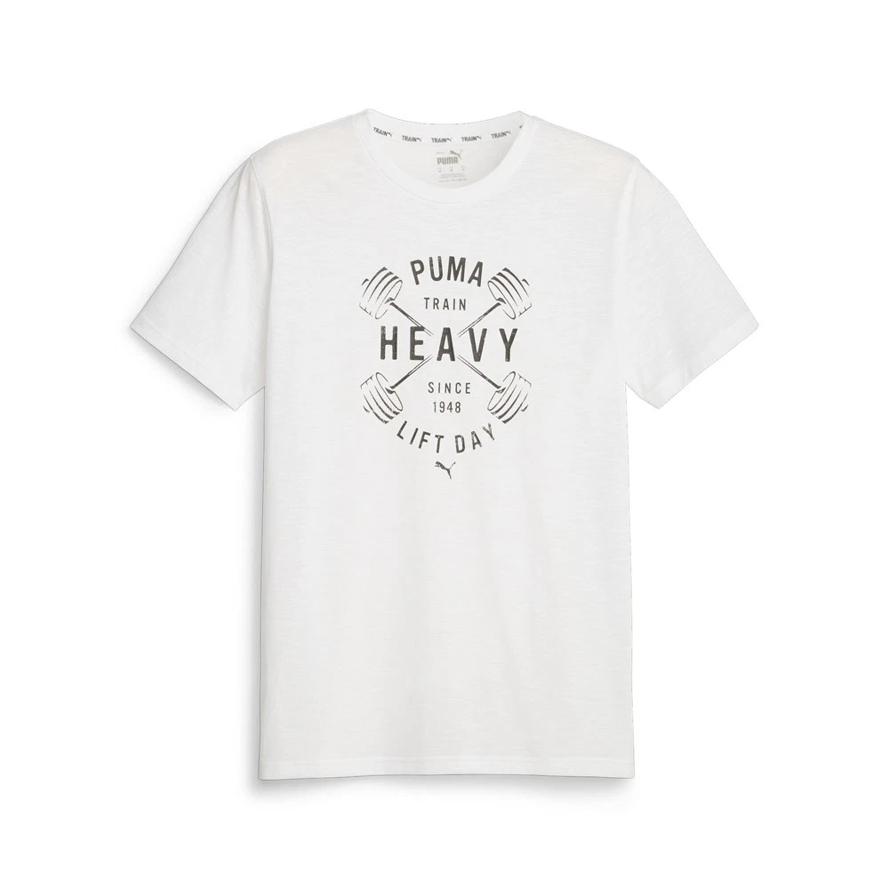 T shirt Puma Graphic Emblem girocollo manica corta uomo taglia M top casual 5241