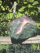 33-Lb Polished And Finished Glacial Native Float Copper Specimen Michigan