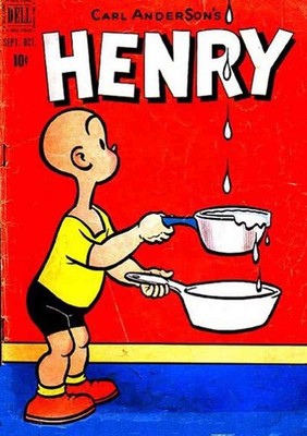 Henry (Carl Anderson's) #21 VG; Dell | low grade - September 1951 All Ages Water