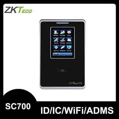 ZKTeco SC700 Access Control Attendance System ID/IC/WiFi/ADMS IP Time Clock
