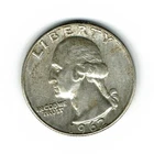 1962-D Washington Quarter, 90% Silver