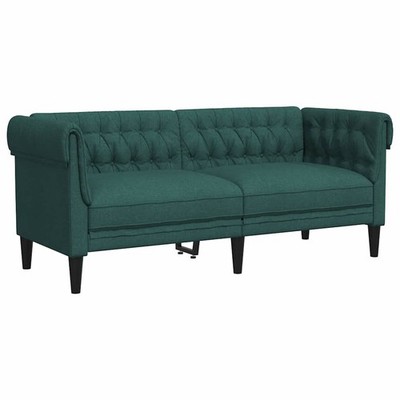 Chesterfield Sofa Chair Upholstered Settee Living Room Furniture Fabric vidaXL
