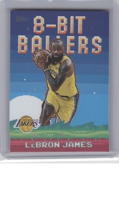 2025-26 Topps #8B-19 LeBron James 8-Bit Ballers B19R2C144 | eBay