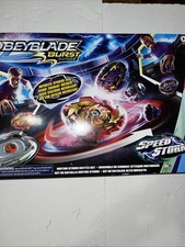 Hasbro: Beyblade Burst Surge Speed Storm Motor Strike Battle Set Game F0578 