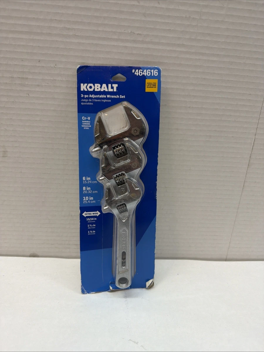 Lot De 2 Clés à Sangle Polyvalentes Kobalt 0253674 – Résistantes Et Robustes