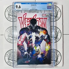 🔑 Venom #35 Vol 4 CGC 9.6 Marvel 2021 Clayton Crain Variant Venom #200 Key