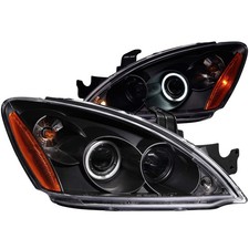 Anzo 121102 Projector Headlight Set w/Halo For Mitsubishi Lancer 04-06