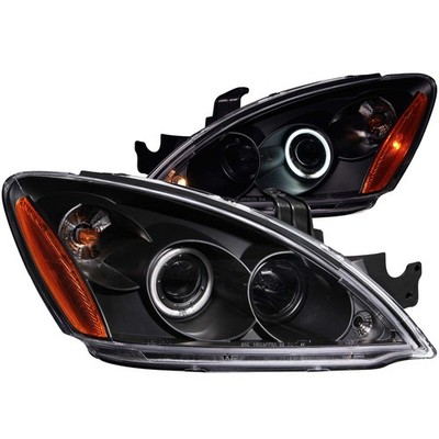 Anzo 121102 Projector Headlight Set w/Halo For Mitsubishi Lancer 04-06