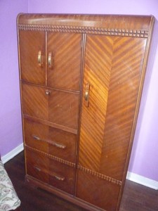 Jim Morrison Doors home *Antique Wood Armoire/Closet/Cabinet* 8216 1/2/Vegas P/U