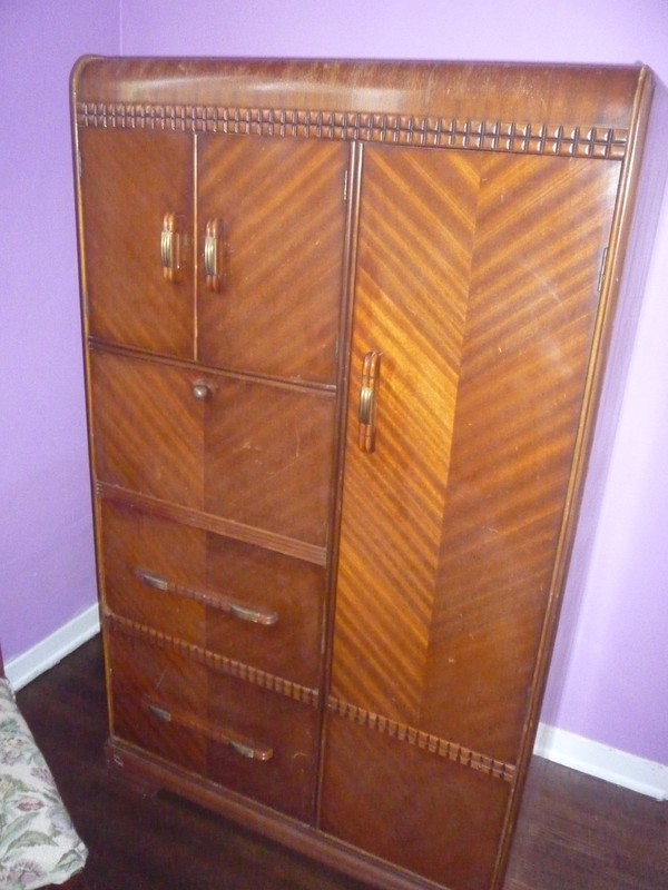Jim Morrison Doors home *Antique Wood Armoire/Closet/Cabinet* 8216 1/2/Vegas P/U