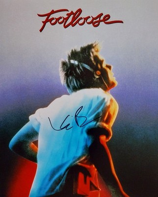 Kevin Bacon Footloose signed Autogramm Foto COA 