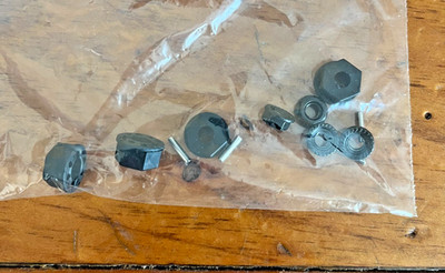 REDCAT RACING CALDERA SC 10E STOCK HEX HUBS WHEEL NUTS KIT
