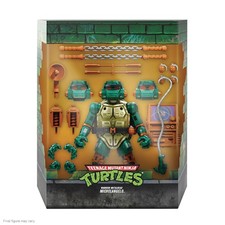 Super7 Teenage Mutant Ninja Turtles ULTIMATES W7 - Metalhead Michelangelo Actio