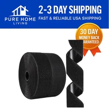 Easy Peel-and-Stick 2x26 Feet Hook and Loop Tape - Heavy Duty for Indoor/Outdoor