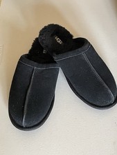 UGG WOMEN PEARLE SCUFF SLIPPER IN BLACK US SIZE 8