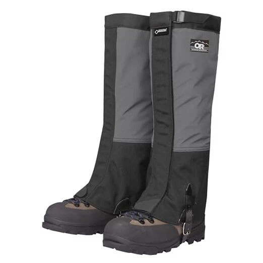Outdoor Research Men's Crocodile Classic Gaiters X-Large Storm/Black