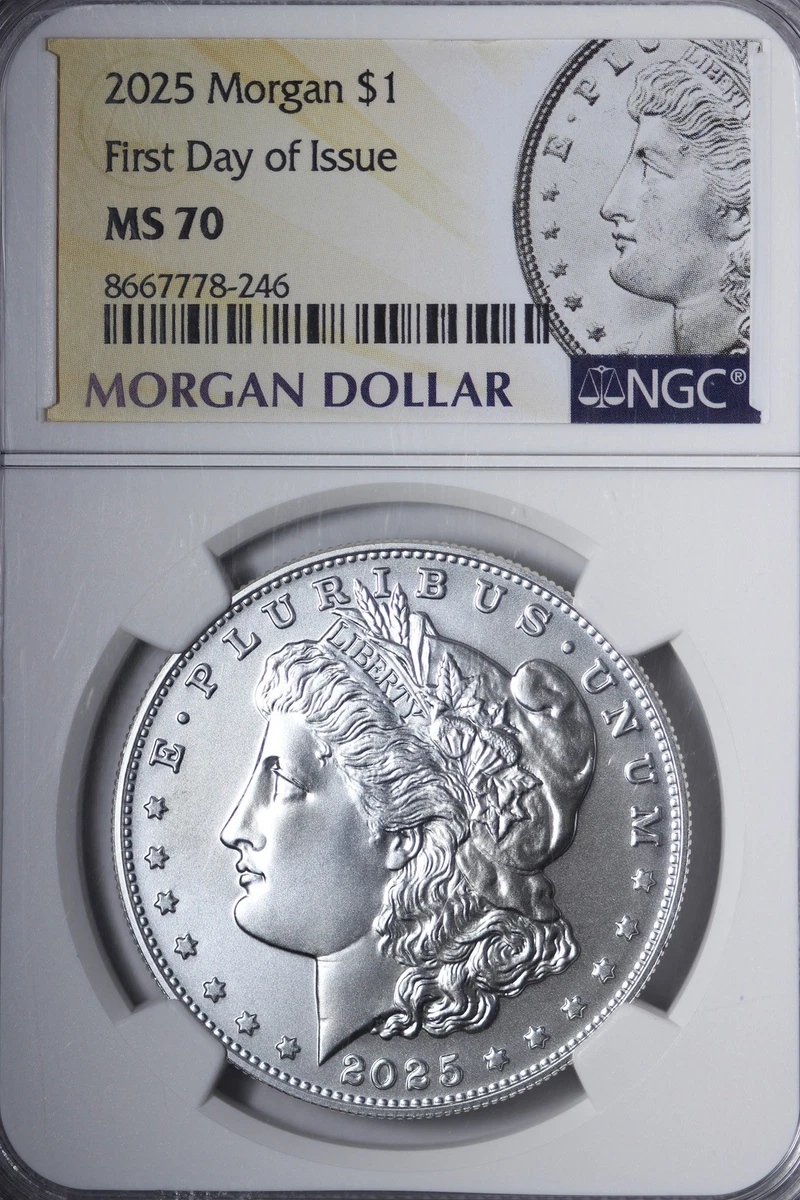 MS 70 Graded Morgan US Dollars (1878-1921) for sale | eBay