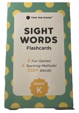 Kindergarten Sight Words Flashcards Flash Cards 100 Words Sealed L