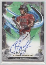2023 Inception Base Rookie and Emerging Stars Green /125 Stone Garrett Auto 1k54