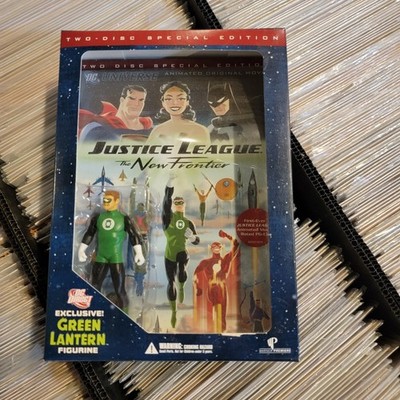 Justice League New Frontier Animated Special Edition with Figure (DVD) NEW